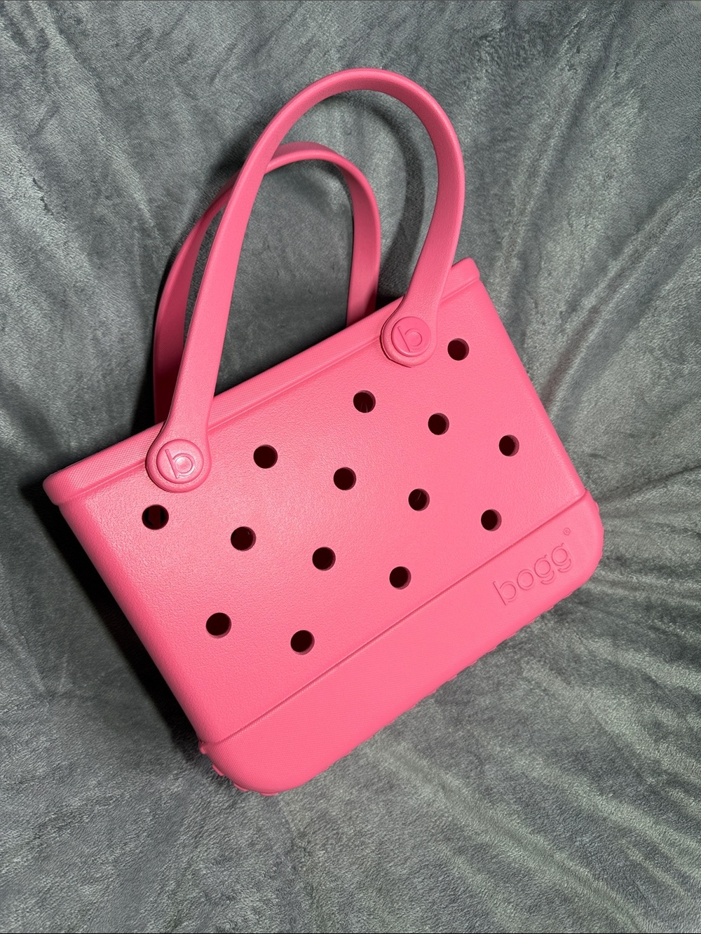BOGG BAG Pink Perforated Tote